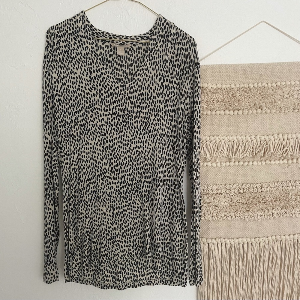 Banana Republic Spotted Thin Sweater